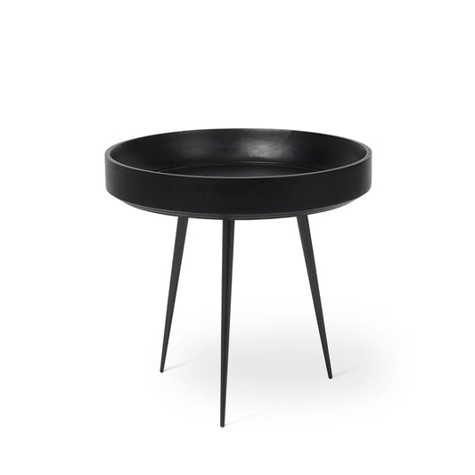 Mater Black Stained Mango Wood Small Bowl Table