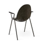 Mater Eternity Armchair, Coffee Waste Black Seat Made From Post-Consumer E-Waste & Coffee Shell Waste by Space Copenhagen