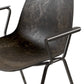 Mater Eternity Armchair, Coffee Waste Black Seat Made From Post-Consumer E-Waste & Coffee Shell Waste by Space Copenhagen