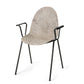 Mater Eternity Armchair, Wood Waste Gray Seat Made From Post-Consumer E-Waste & Coffee Shell Waste by Space Copenhagen