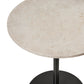 Mater Gray Round Wood Waste Café & Bar Table Top