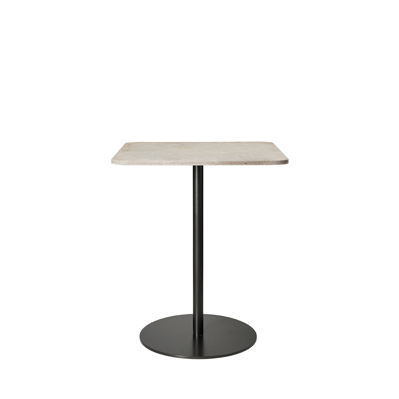 Mater Gray Square Wood Waste Café & Bar Table Top