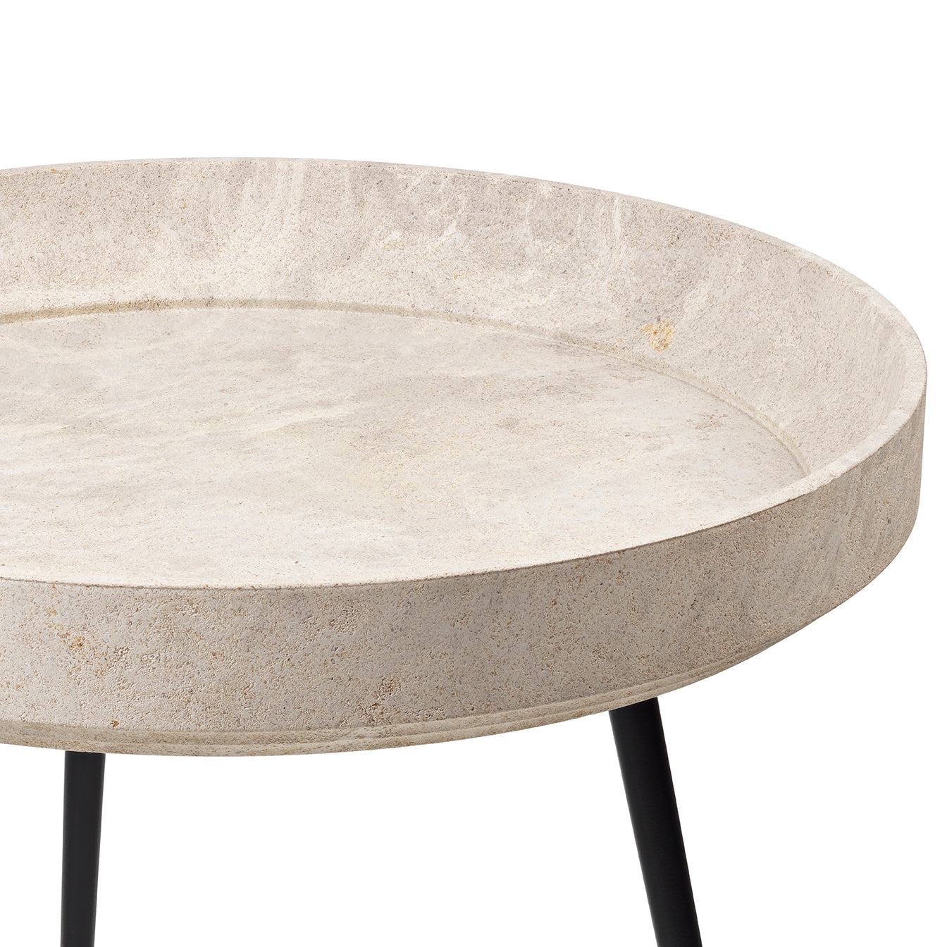 Mater Gray Wood Waste Edition Medium Bowl Table