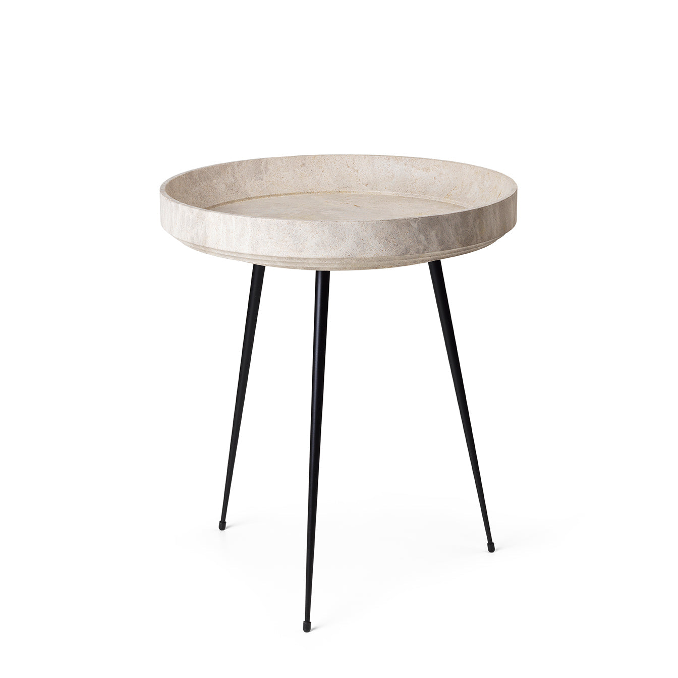 Mater Gray Wood Waste Edition Medium Bowl Table