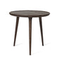 Mater Large Sirka Gray Stained Solid FSC Certified Oak Accent Side Table