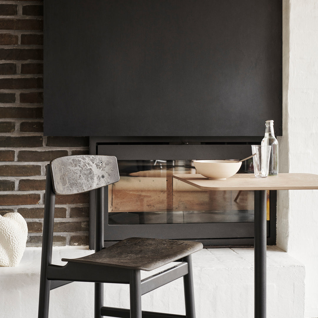 Mater Light Square Coffee Waste Café & Bar Table Top