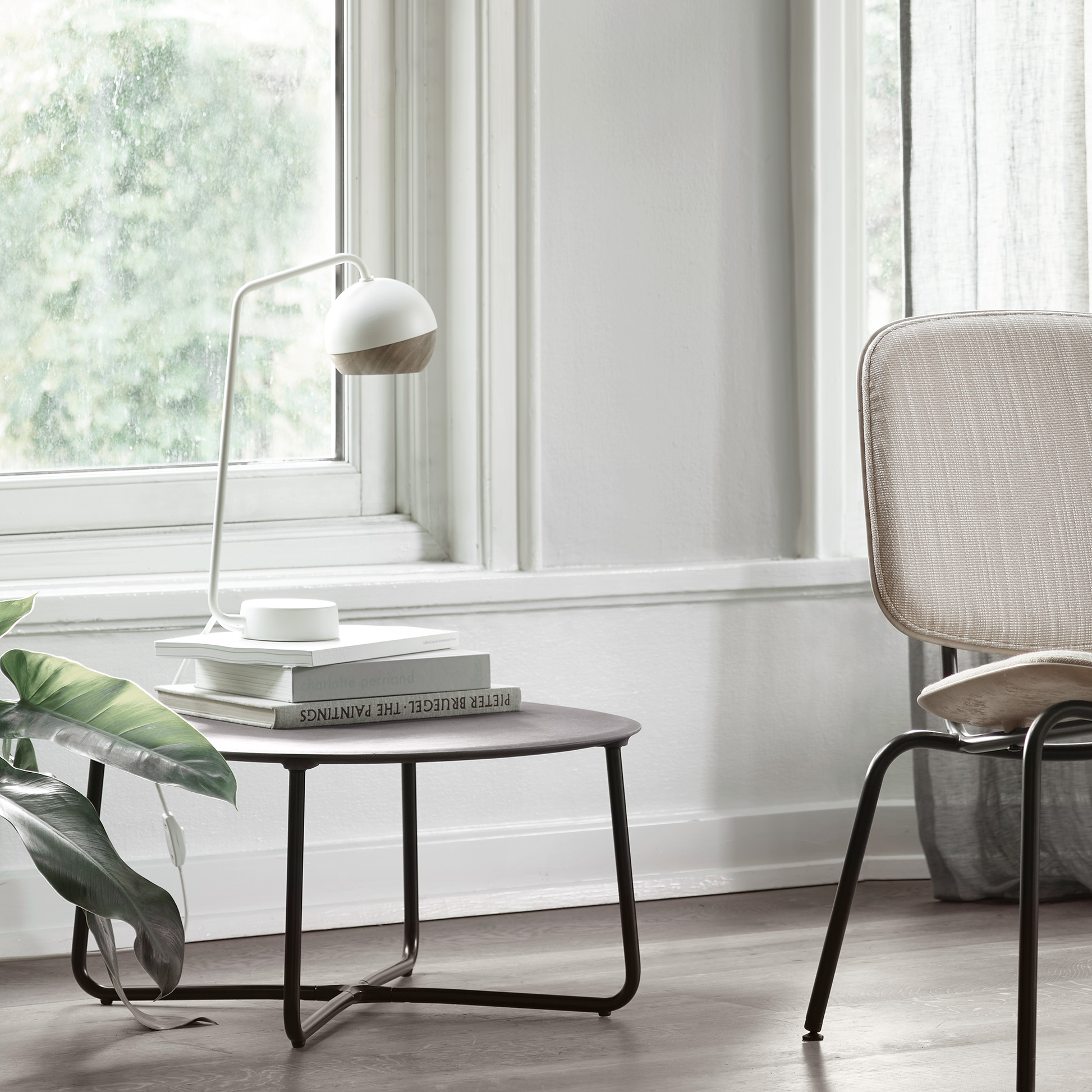 Mater Lily Light Coffee Waste Lounge Table