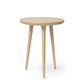 Mater Matte Lacquered FSC Certified Oak Medium Accent Side Table