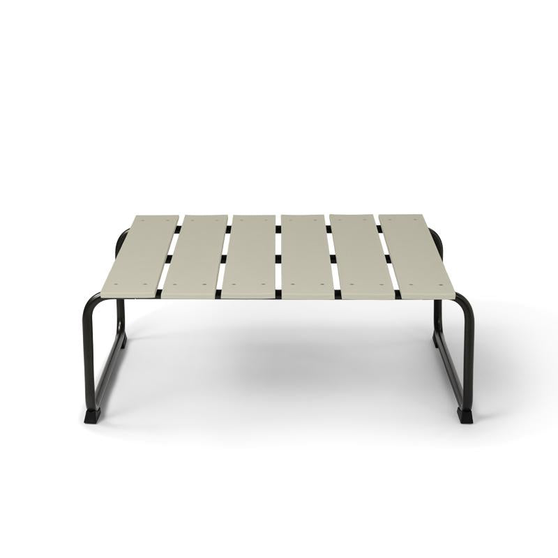 Mater Ocean Lounge Table, Sand Recycled Materials With Gunmetal Frame by Jørgen & Nanna Ditzel
