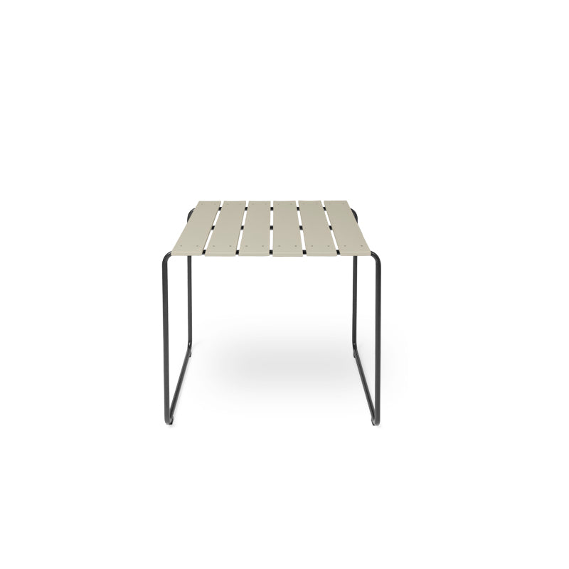 Mater Ocean Table, Sand Recycled Materials With Gunmetal Frame by Jørgen & Nanna Ditzel