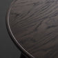 Mater Sirka Gray Stained FSC Certified Oak Small Accent Side Table