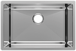 Metroplace Medium Single Bowl 27" Stainless Steel Kirchen Sink by Chemcore Industries