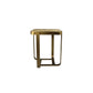 Meva Amos 20" Gold Square End Table