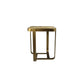 Meva Amos 20" Gold Square End Table