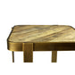 Meva Amos 20" Gold Square End Table