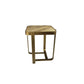 Meva Amos 20" Gold Square End Table