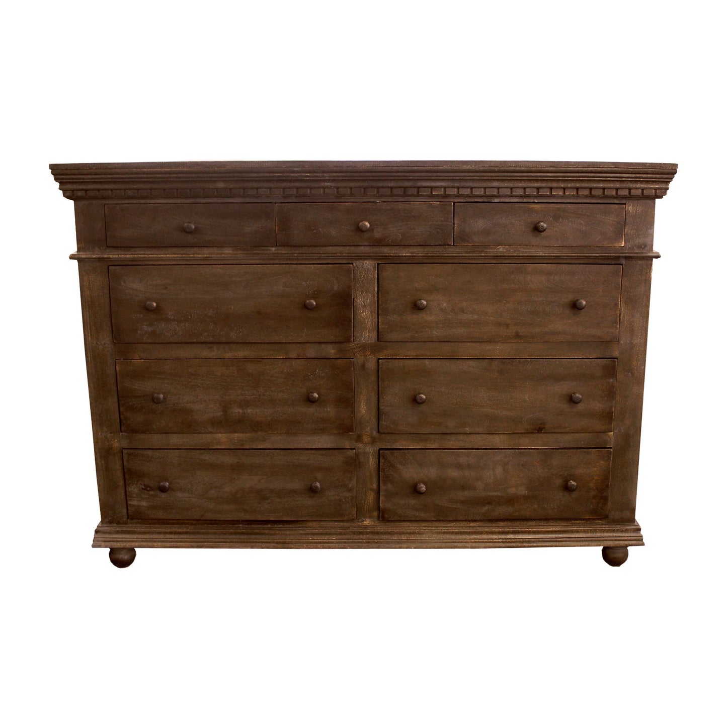 Meva Arvada 22" 9-Drawer Tobacco Dresser