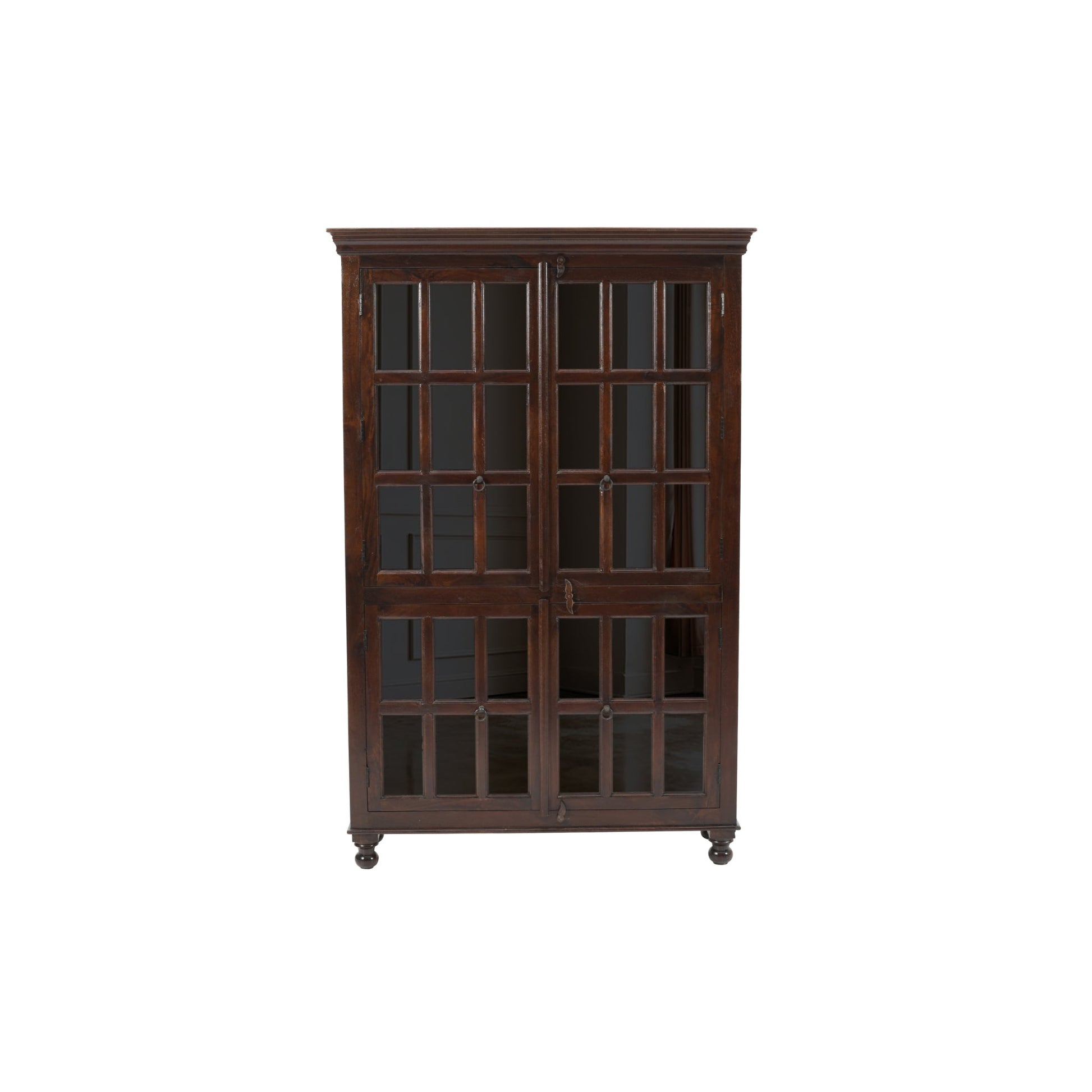 Meva Aspen 53" Brown Solid Acacia Wood Cabinet