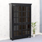 Meva Aspen 53" Dark Brown Solid Acacia Wood Cabinet