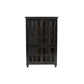 Meva Aspen 53" Dark Brown Solid Acacia Wood Cabinet