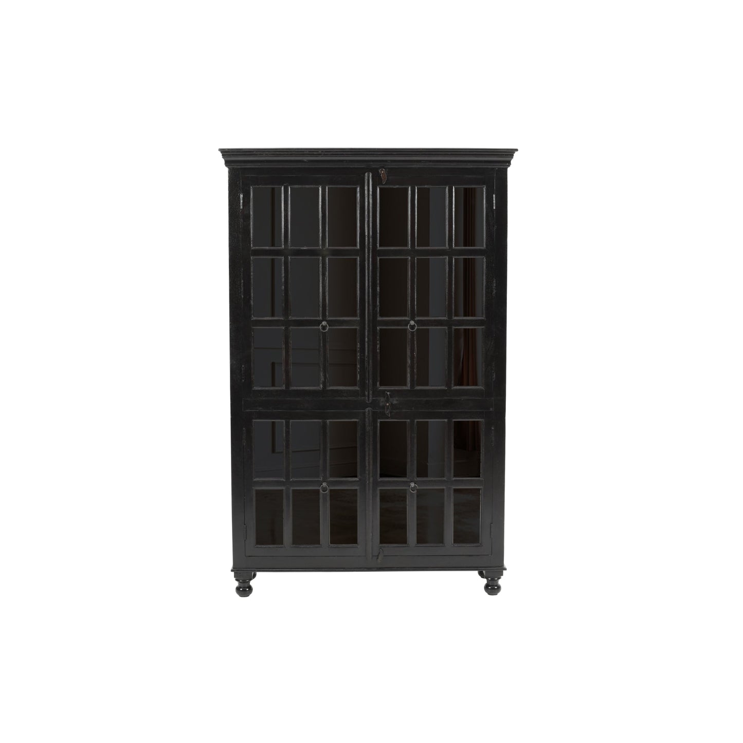 Meva Aspen 53" Dark Brown Solid Acacia Wood Cabinet