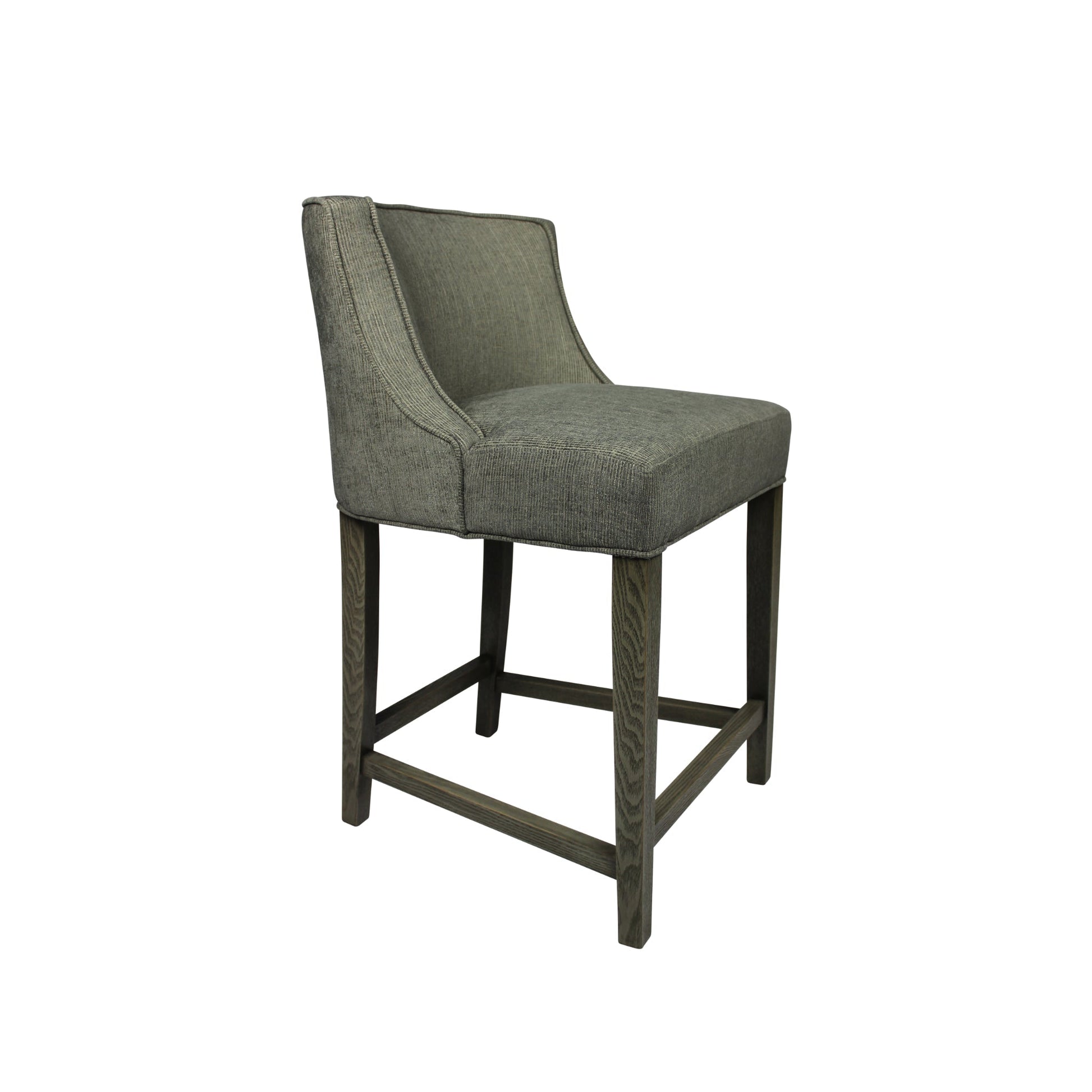 Meva Barnes 21" Charcoal Counter Stool