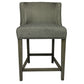 Meva Barnes 21" Charcoal Counter Stool