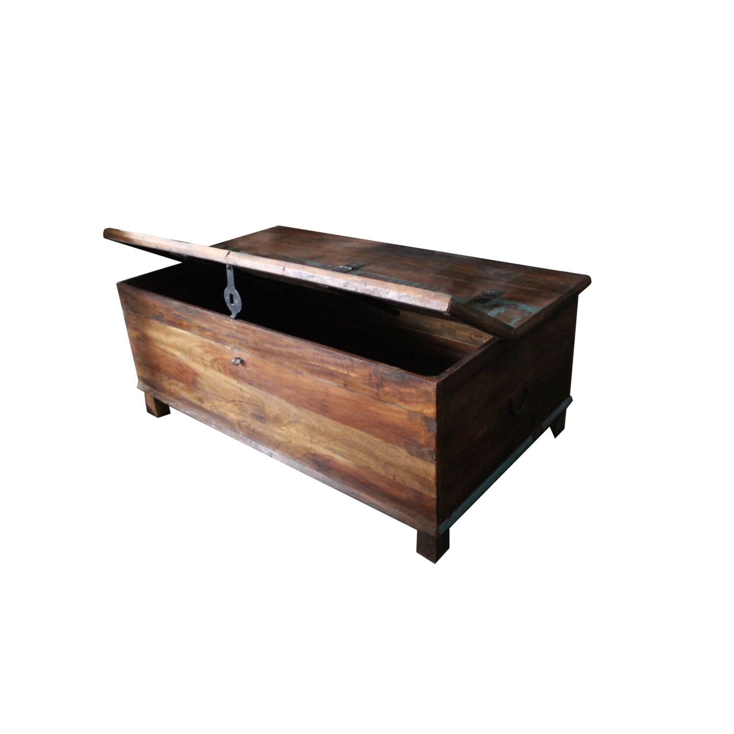 Meva Beach 50" Multi Box Solid Reclaimed Wood Cocktail Table