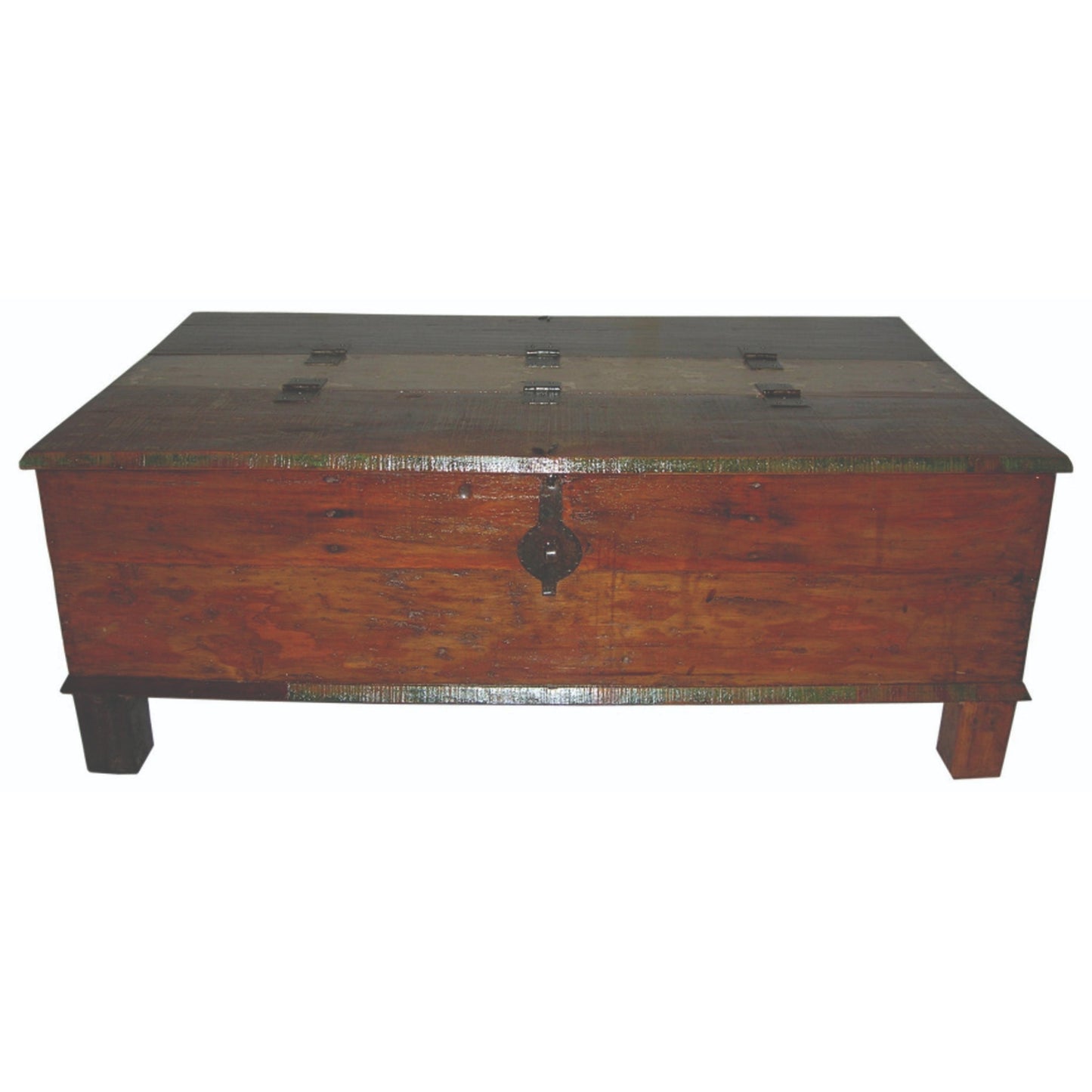 Meva Beach 50" Multi Box Solid Reclaimed Wood Cocktail Table
