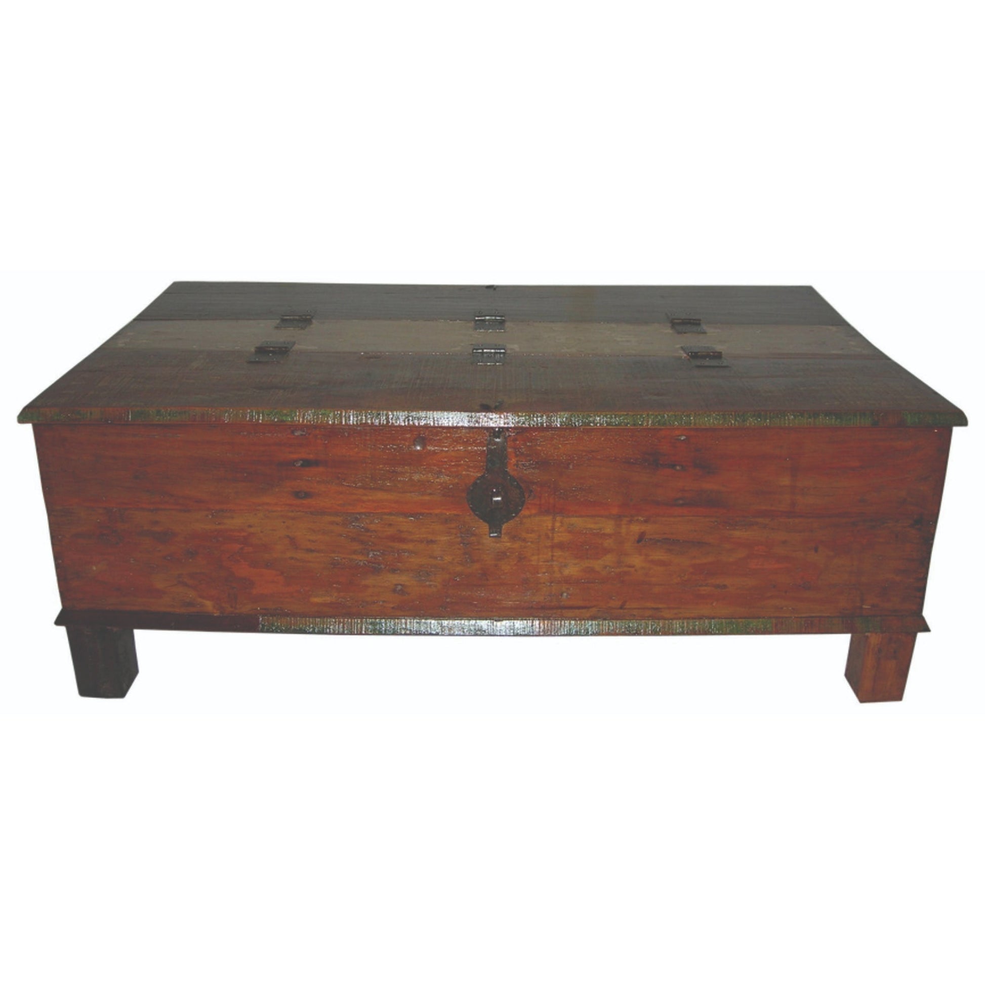Meva Beach 50" Multi Box Solid Reclaimed Wood Cocktail Table