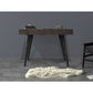 Meva Benedict 39" 2-Drawer Gray Wash Desk