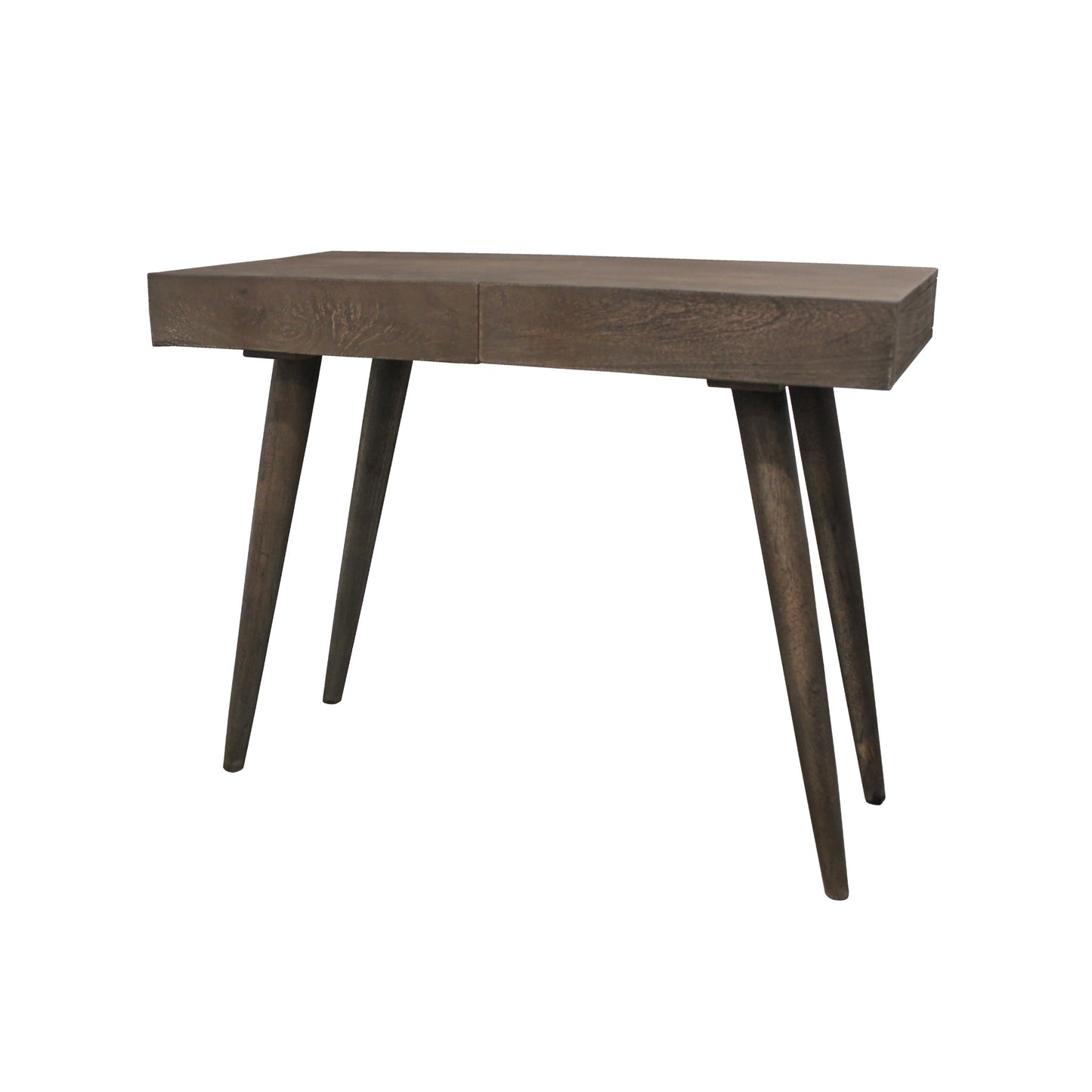 Meva Benedict 39" 2-Drawer Gray Wash Desk