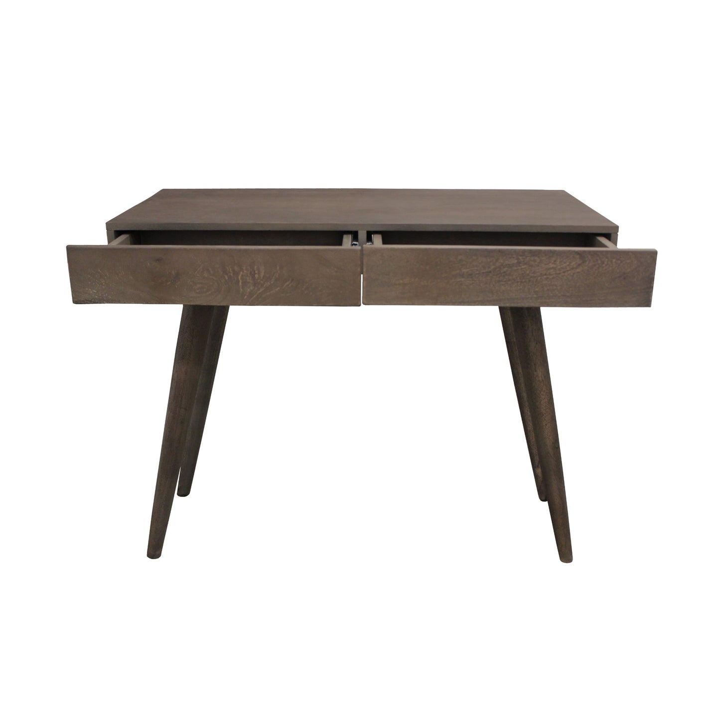 Meva Benedict 39" 2-Drawer Gray Wash Desk