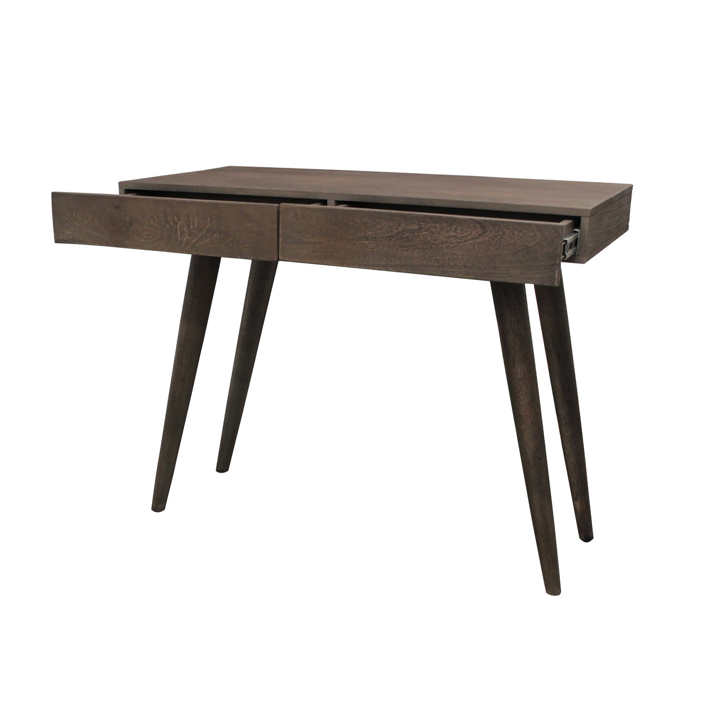 Meva Benedict 39" 2-Drawer Gray Wash Desk