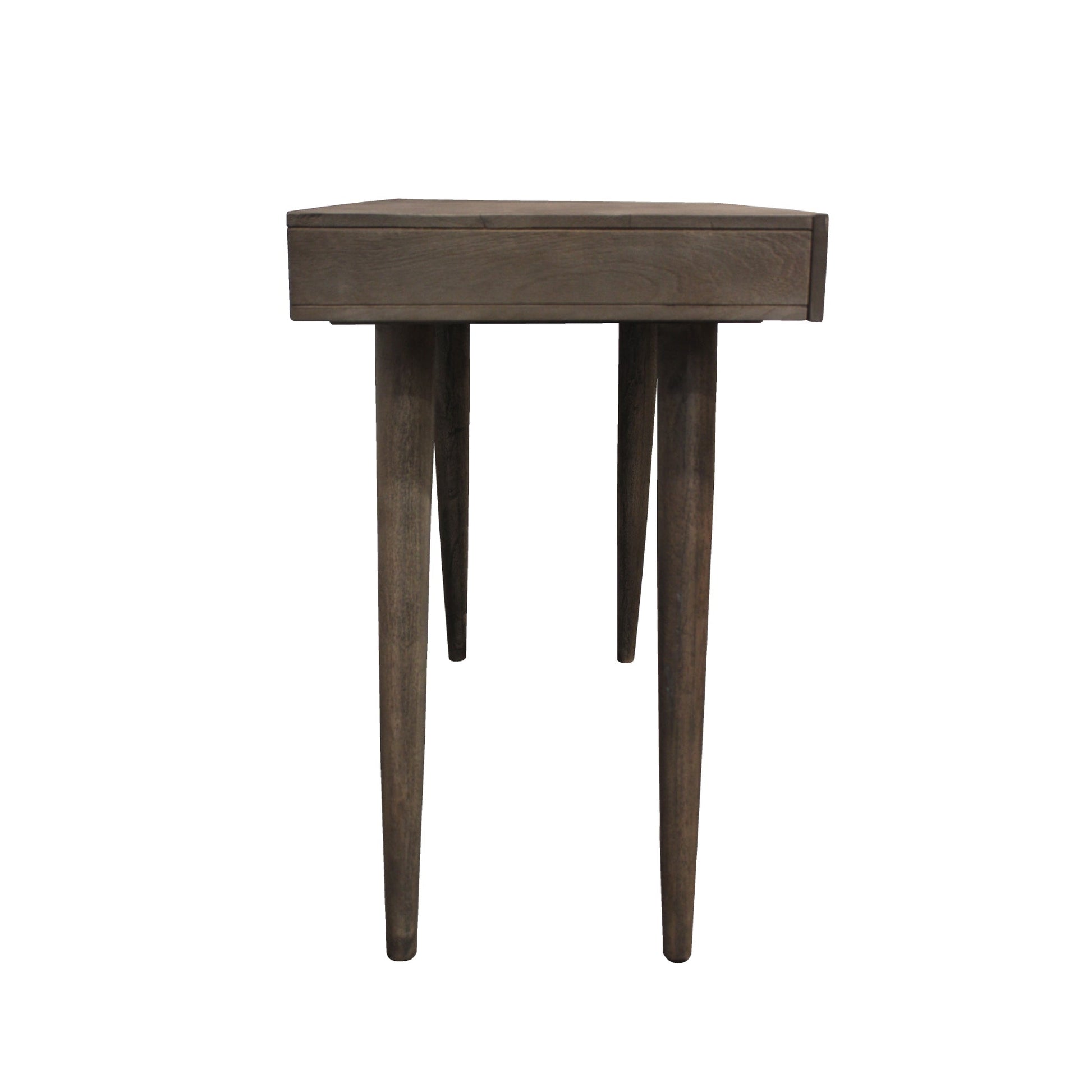 Meva Benedict 39" 2-Drawer Gray Wash Desk