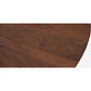 Meva Benedict 58" Brown Round Dining Table