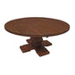 Meva Benedict 70" Medium Brown Round Dining Table