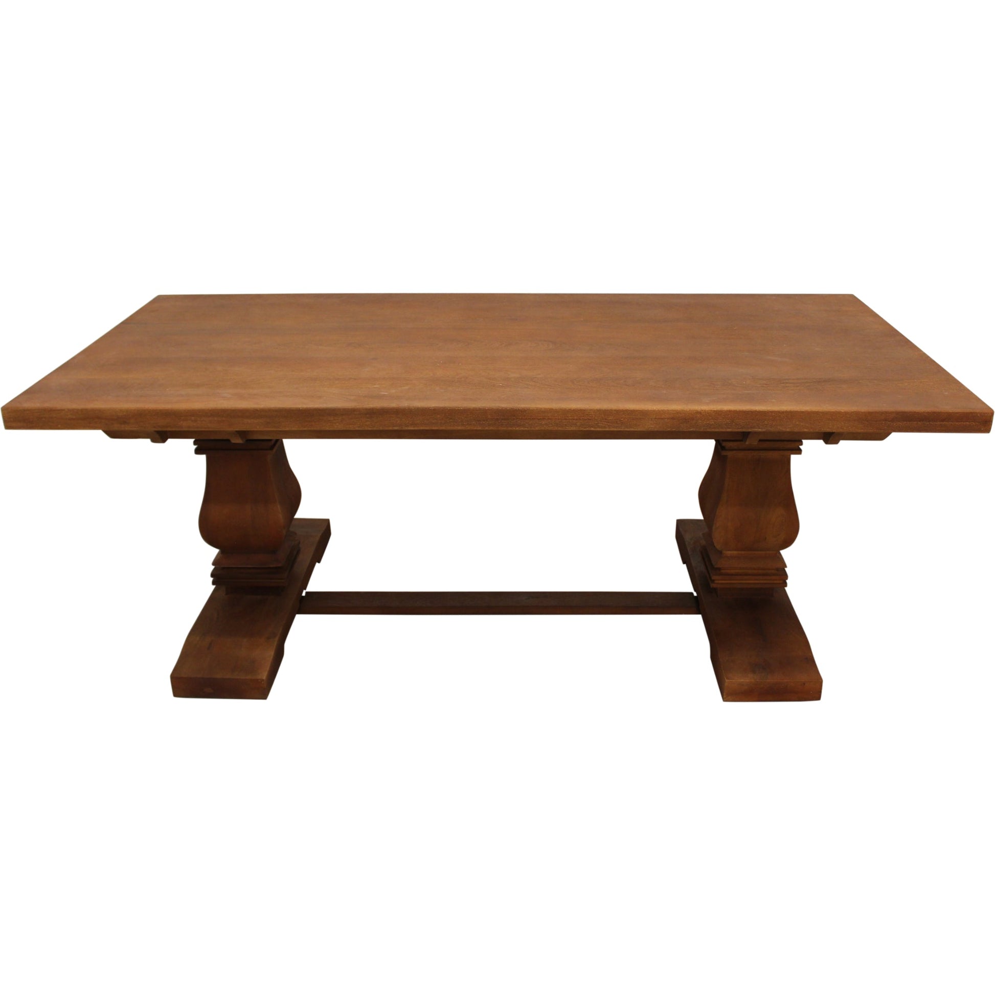 Meva Benedict 81" Brown Rectangle Dining Table