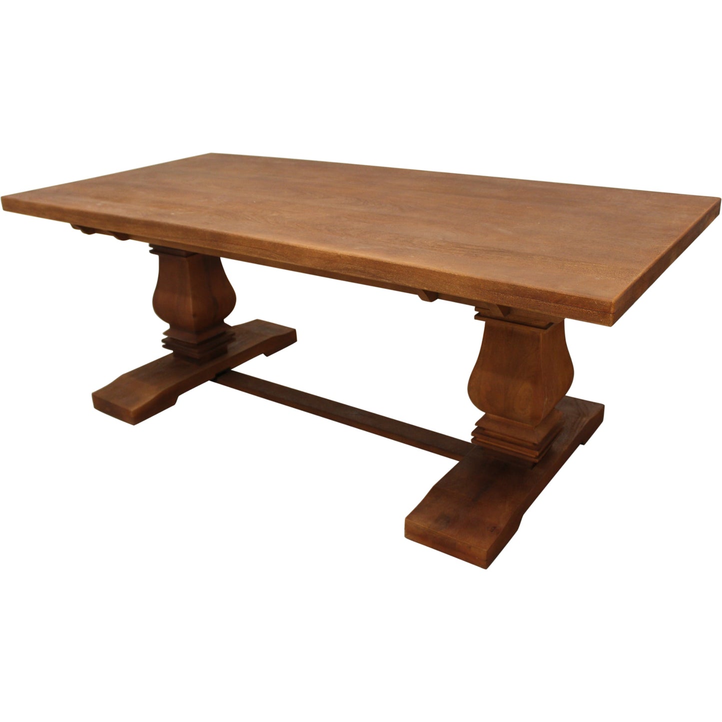 Meva Benedict 81" Brown Rectangle Dining Table