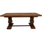 Meva Benedict 81" Brown Rectangle Dining Table