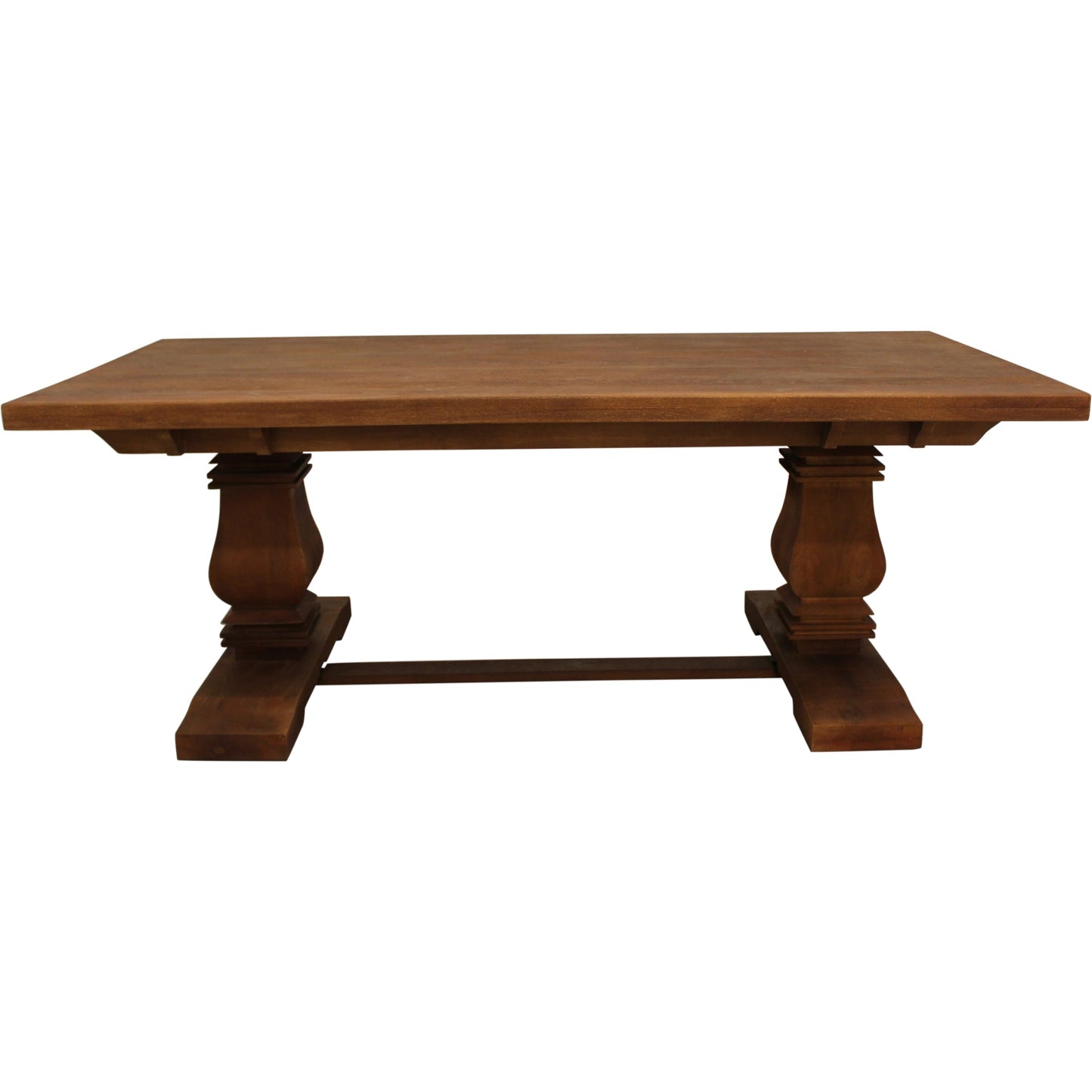 Meva Benedict 81" Brown Rectangle Dining Table