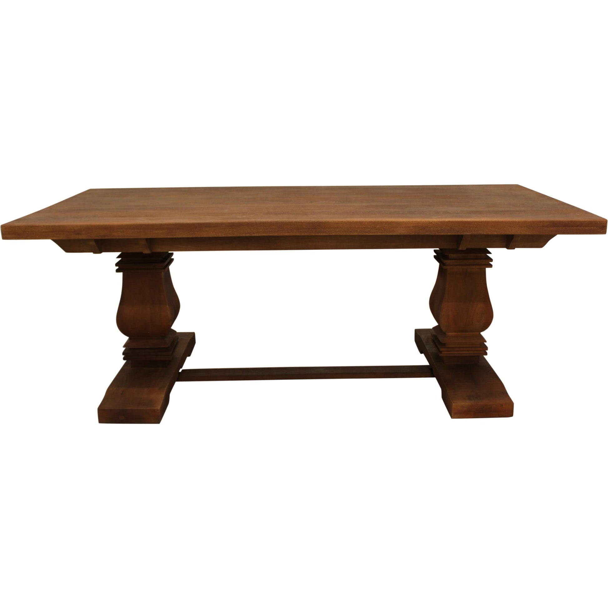 Meva Benedict 81" Brown Rectangle Dining Table