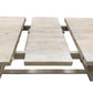 Meva Benedict 90" White Wash Extension Dining Table