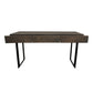 Meva Benedict Grady 24" 3-Drawer Gray Wash Desk