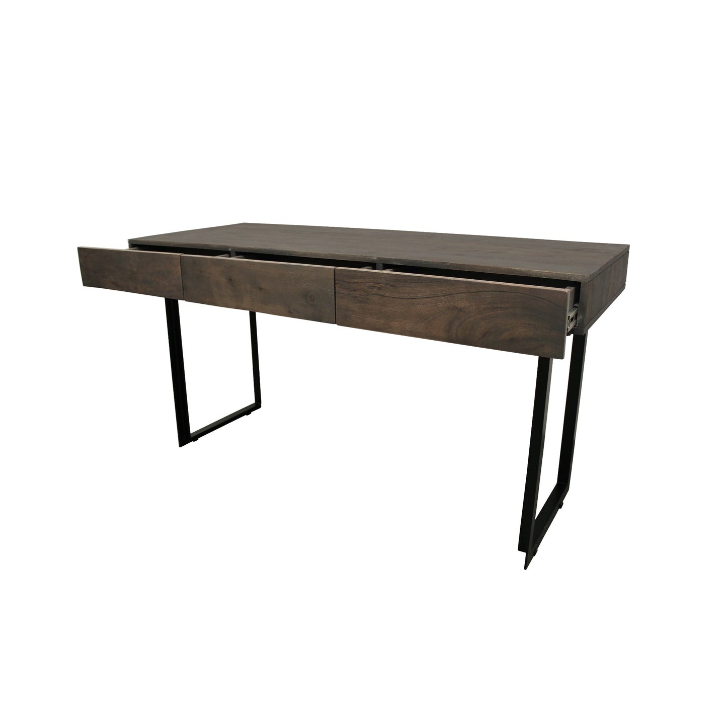 Meva Benedict Grady 24" 3-Drawer Gray Wash Desk