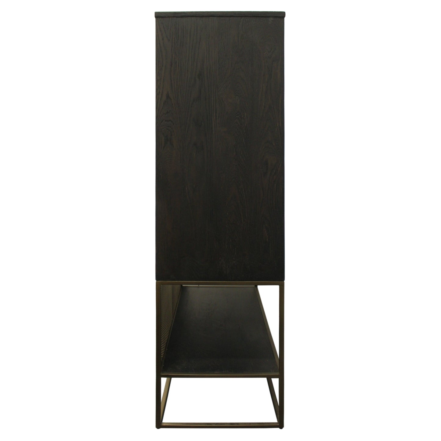 Meva Bliss 40" Gray Acacia Wood Cabinet