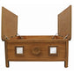 Meva Bliss 40" Oak Acacia Wood Coffee Table