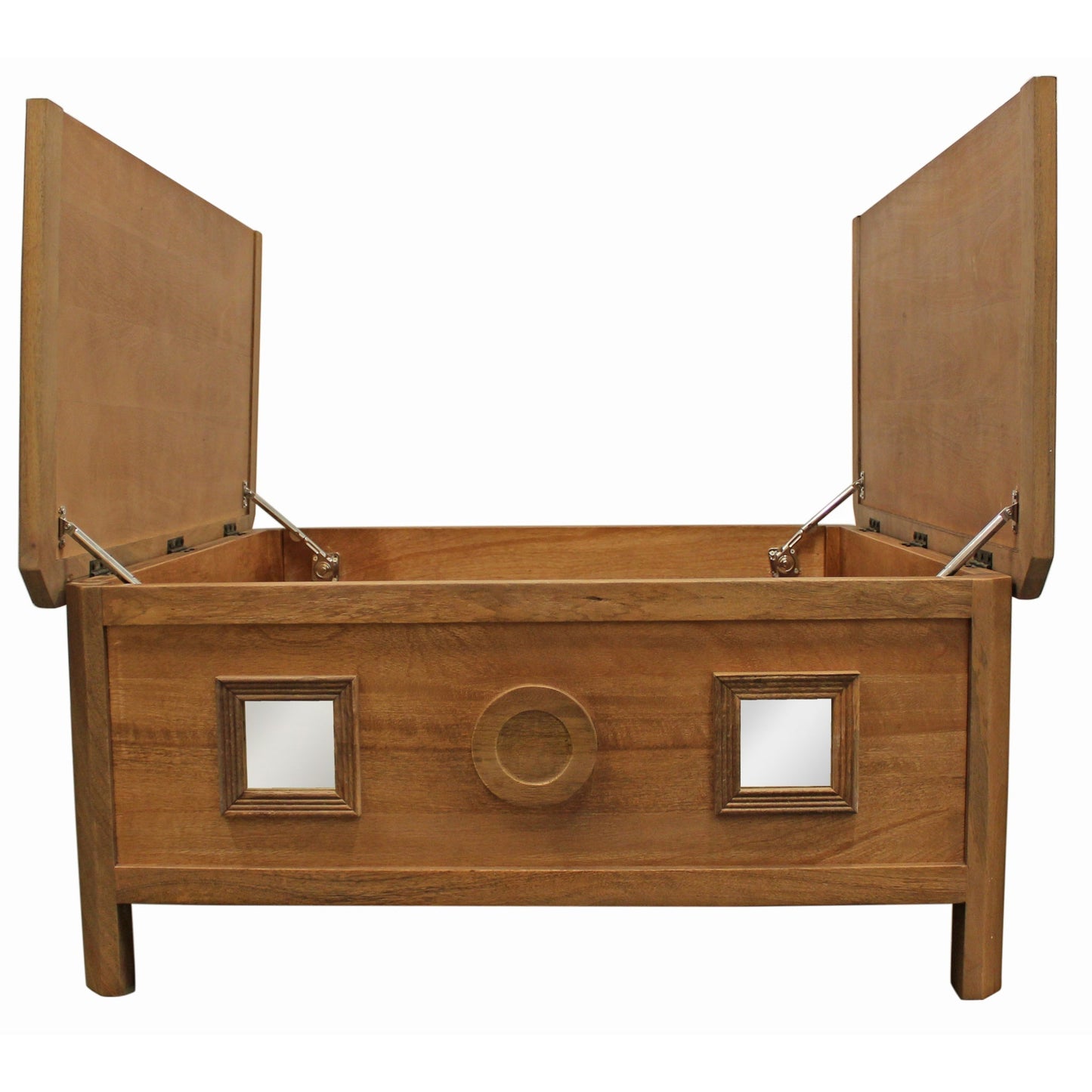 Meva Bliss 40" Oak Acacia Wood Coffee Table