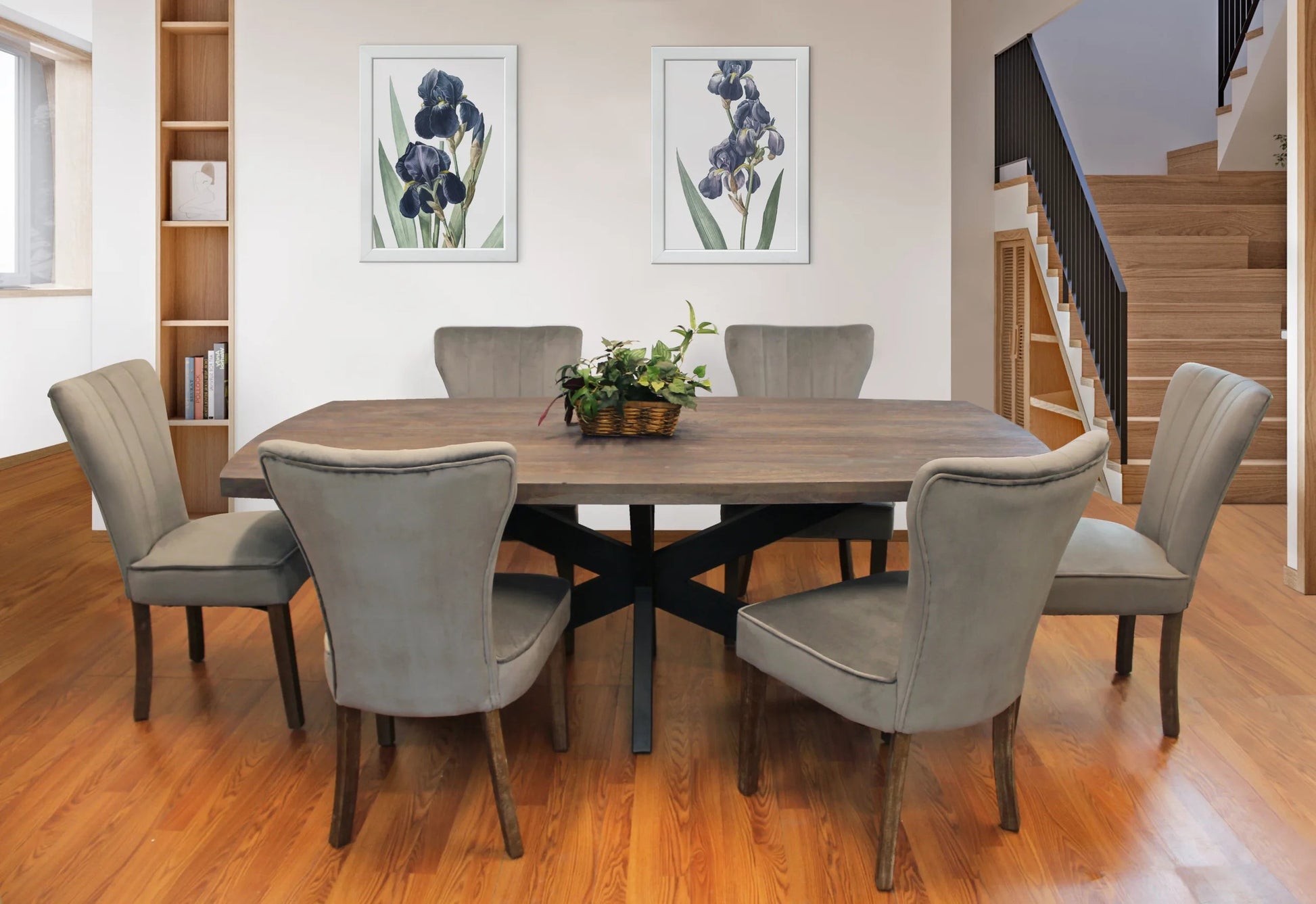 Meva Braxton 7 Piece Dining Set With 82