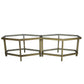 Meva Candice 32" Natural Solid Reclaimed Elm Wood Cocktail Table